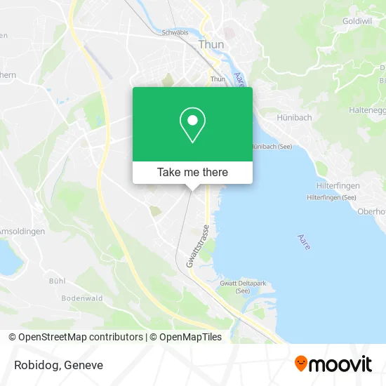 Robidog map