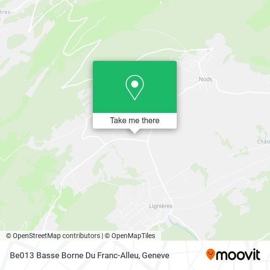 Be013 Basse Borne Du Franc-Alleu map