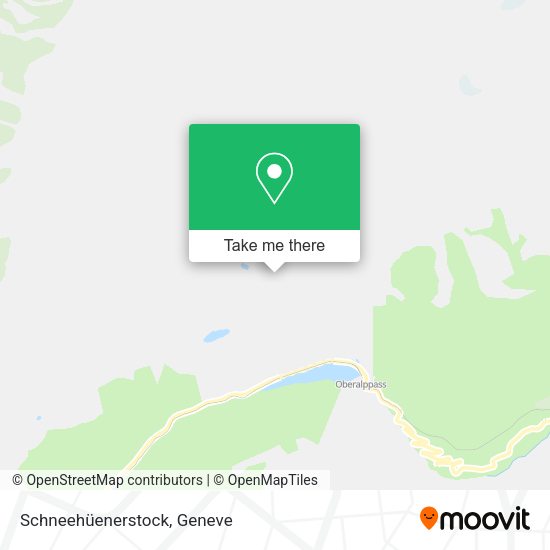 Schneehüenerstock map