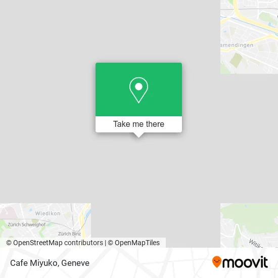 Cafe Miyuko map