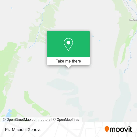 Piz Misaun map