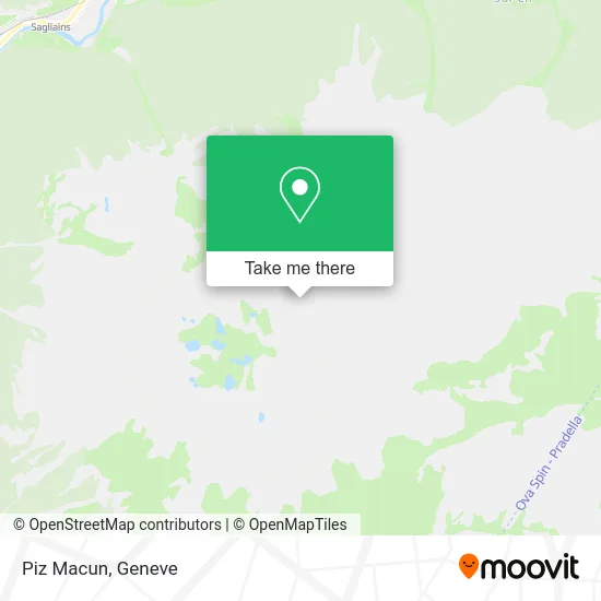Piz Macun map
