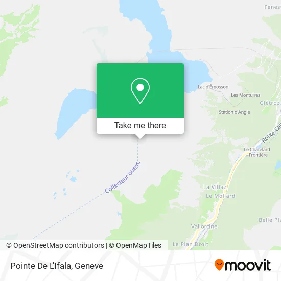 Pointe De L'Ifala map