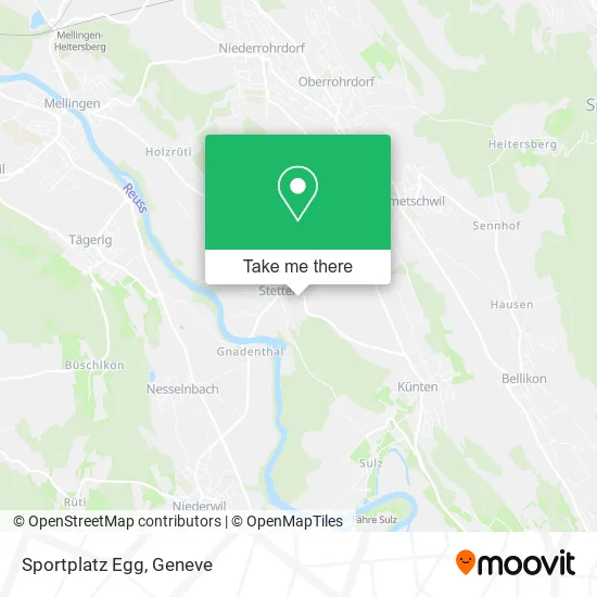 Sportplatz Egg map