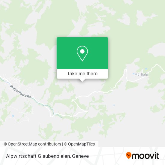 Alpwirtschaft Glaubenbielen map
