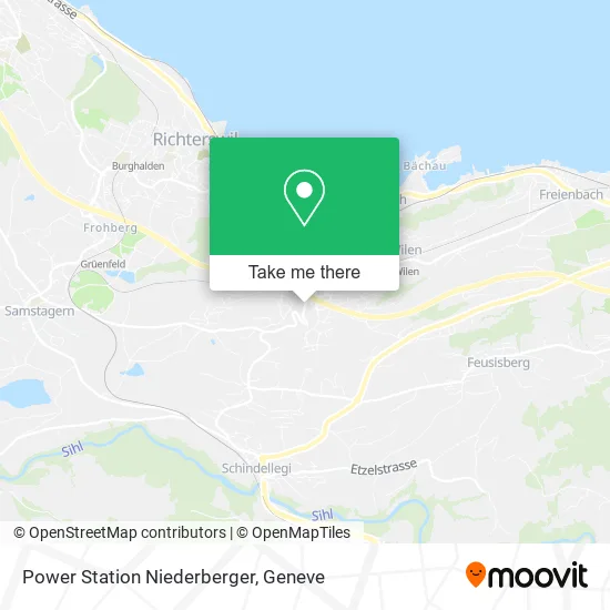 Power Station Niederberger map