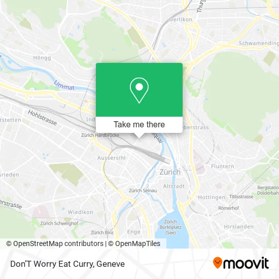 Don’T Worry Eat Curry map