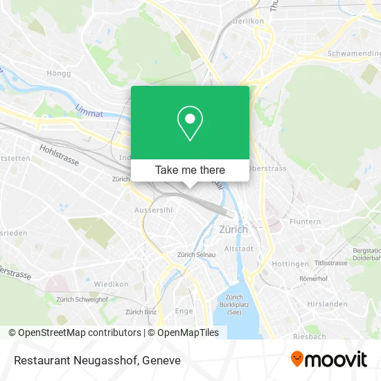 Restaurant Neugasshof map