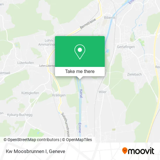 Kw Moosbrunnen I map