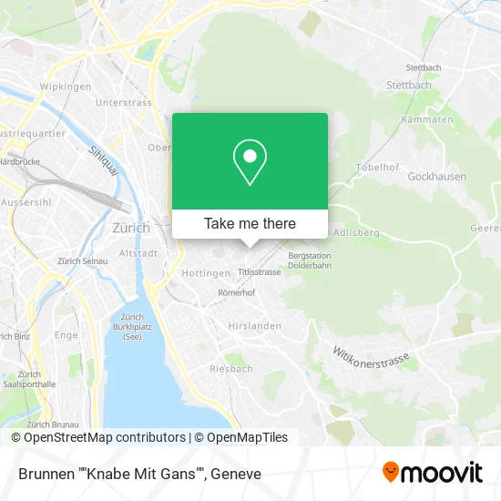 Brunnen ""Knabe Mit Gans"" map