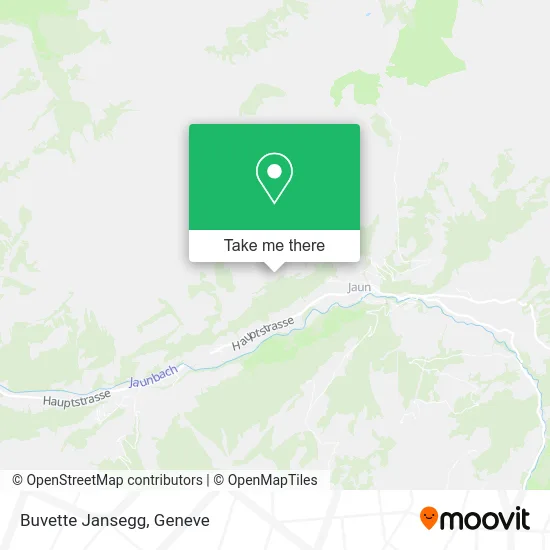 Buvette Jansegg map