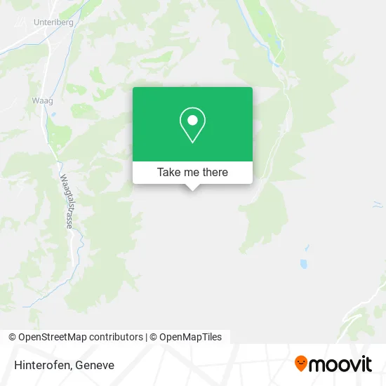 Hinterofen map