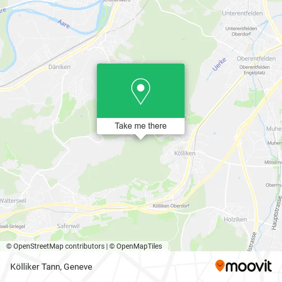 Kölliker Tann map