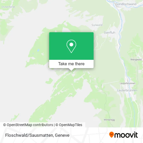 Floschwald/Sausmatten map