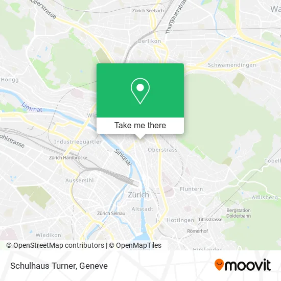 Schulhaus Turner map