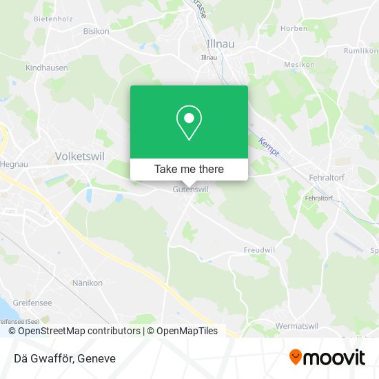 Dä Gwafför map