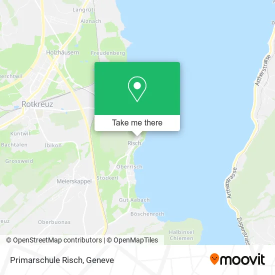 Primarschule Risch map