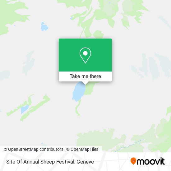 Site Of Annual Sheep Festival map