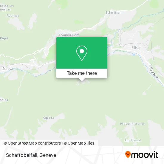 Schaftobelfall map