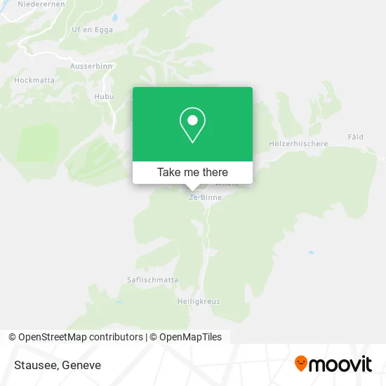 Stausee map