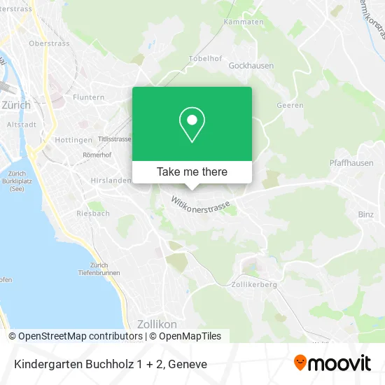 Kindergarten Buchholz 1 + 2 map