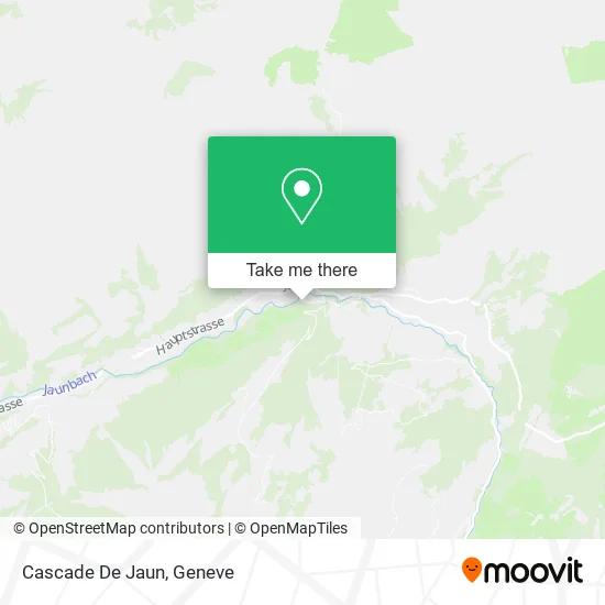 Cascade De Jaun map