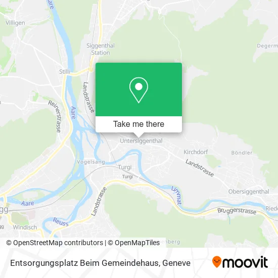 Entsorgungsplatz Beim Gemeindehaus map