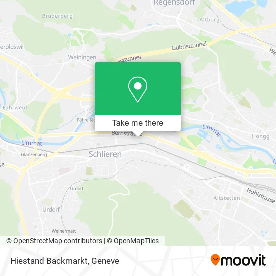 Hiestand Backmarkt map