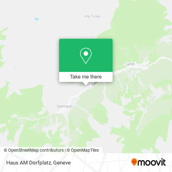 Haus AM Dorfplatz map