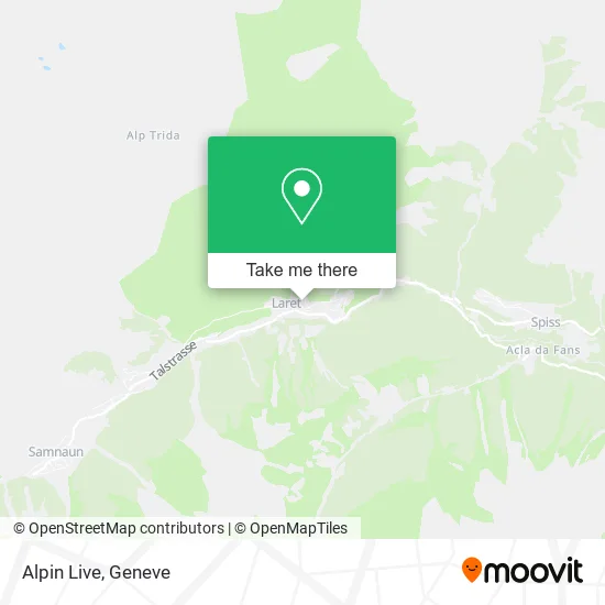 Alpin Live map