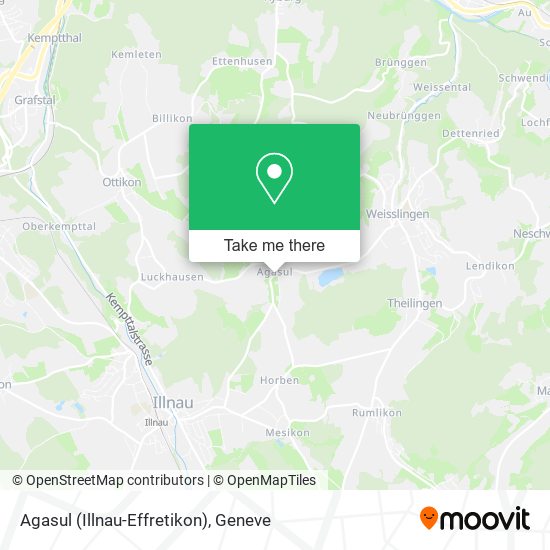 Agasul (Illnau-Effretikon) map
