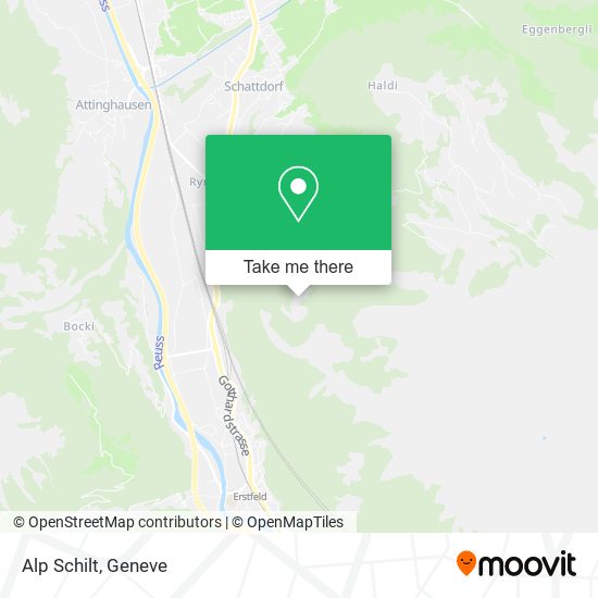 Alp Schilt map