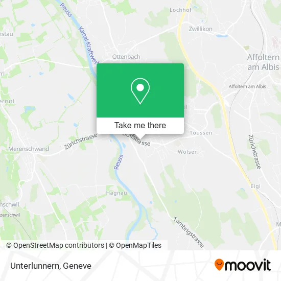 Unterlunnern map