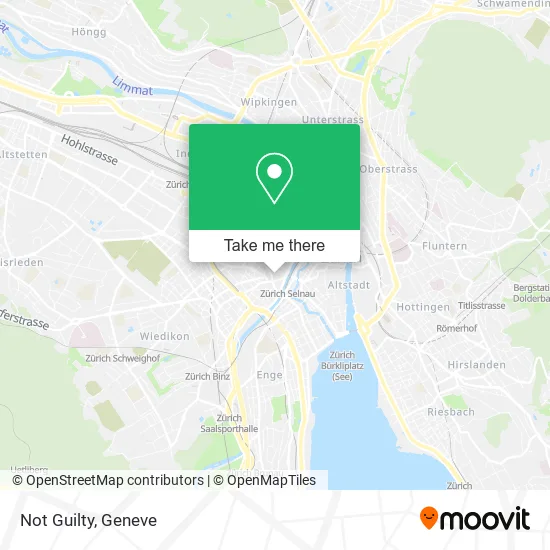 Not Guilty map