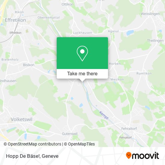 Hopp De Bäse! map