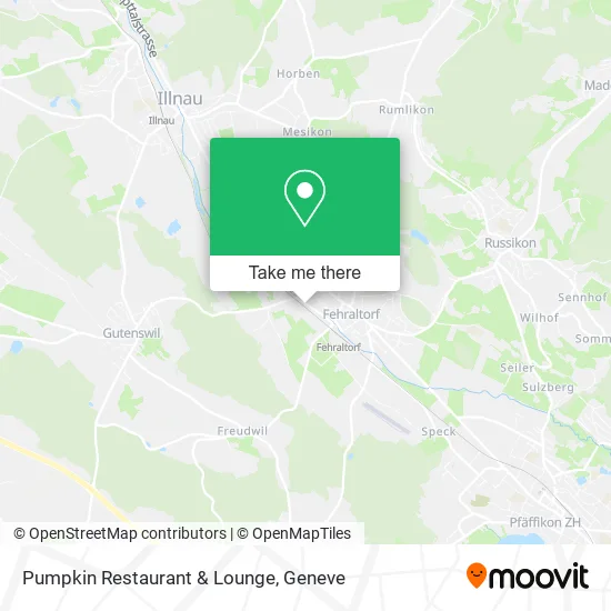 Pumpkin Restaurant & Lounge map