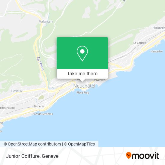 Junior Coiffure map