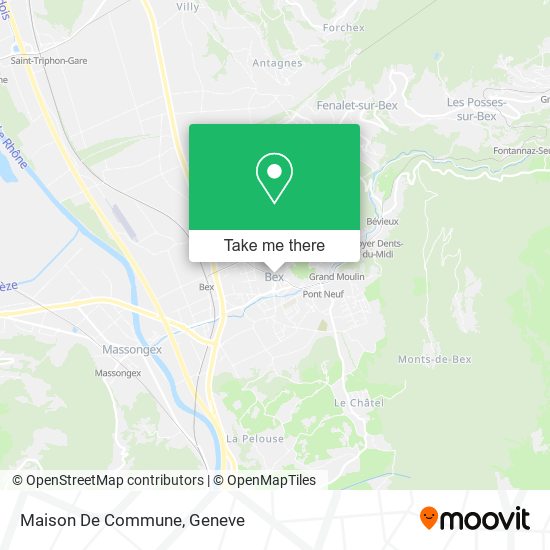 Maison De Commune map