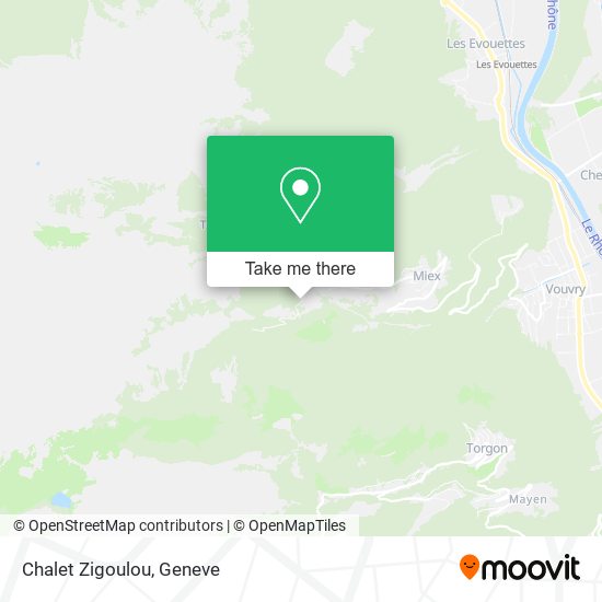 Chalet Zigoulou map