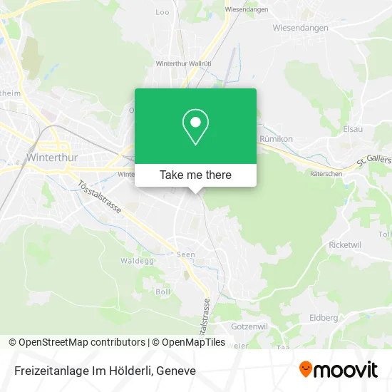 Freizeitanlage Im Hölderli map