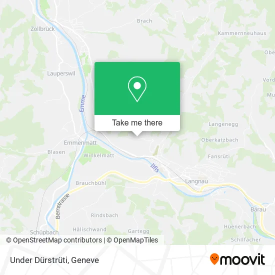 Under Dürstrüti map