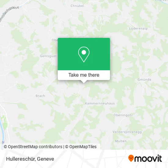 Hullereschür map