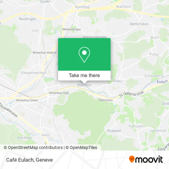 Café Eulach map