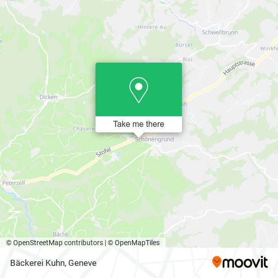 Bäckerei Kuhn map