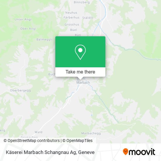 Käserei Marbach Schangnau Ag map