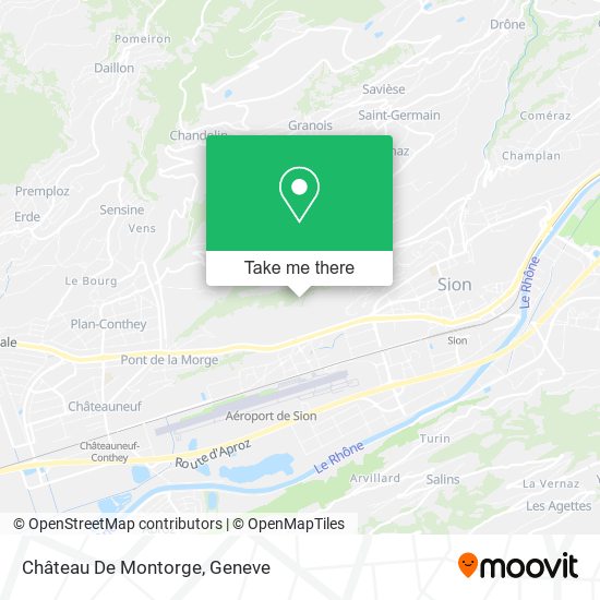 Château De Montorge map