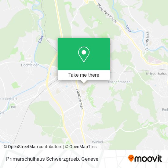 Primarschulhaus Schwerzgrueb map