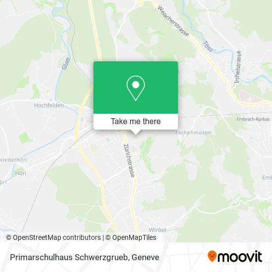 Primarschulhaus Schwerzgrueb map
