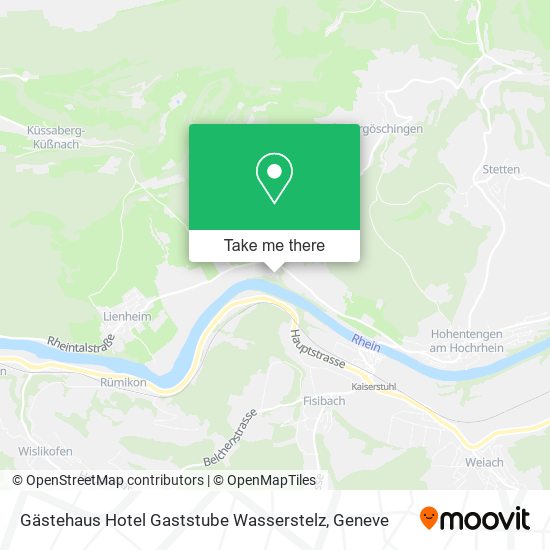 Gästehaus Hotel Gaststube Wasserstelz map
