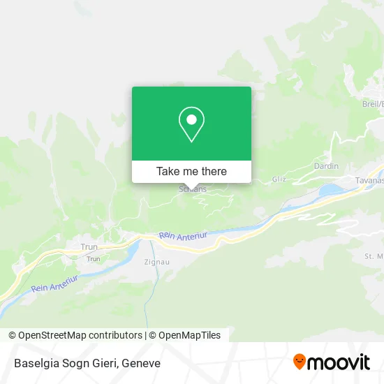 Baselgia Sogn Gieri map